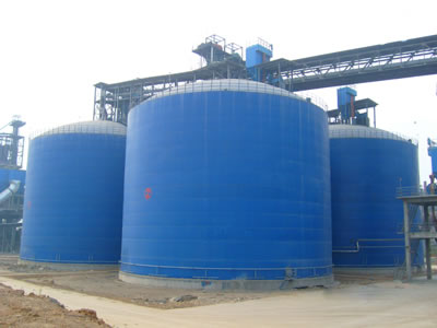 大冶水泥钢板库改造